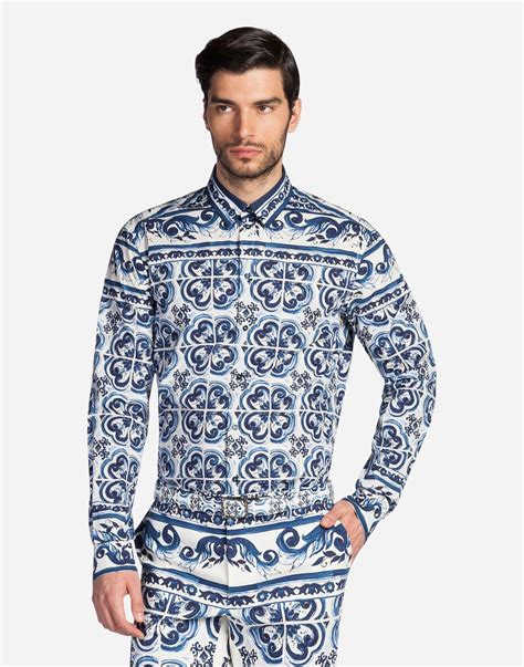 dolce & gabbana shirt men's